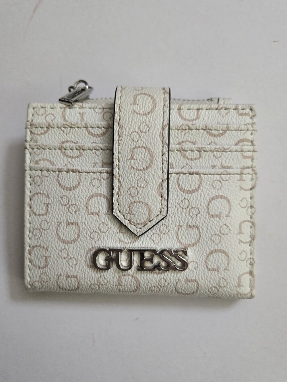 GUESS  Monogram Card Wallet with Logo